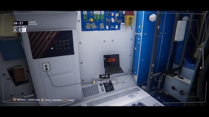 In UN-07, you will find a laptop - Observation: Center - walkthrough, level 4 - Walkthrough - Observation Guide