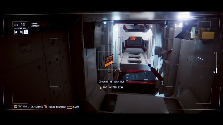 Once you do it with all devices, connect to the screen called COOLANT NETWORK HUB - Observation: Center - walkthrough, level 4 - Walkthrough - Observation Guide