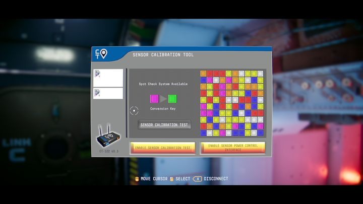 Click on SENSOR CALIBRATION TEST - Observation: Center - walkthrough, level 4 - Walkthrough - Observation Guide