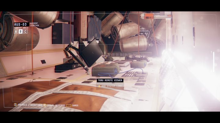 In RUS-03, you must connect to TORU EMOTE VIEWER and read the data you can find there (TORU DATA LOG) - Observation: Center - walkthrough, level 4 - Walkthrough - Observation Guide