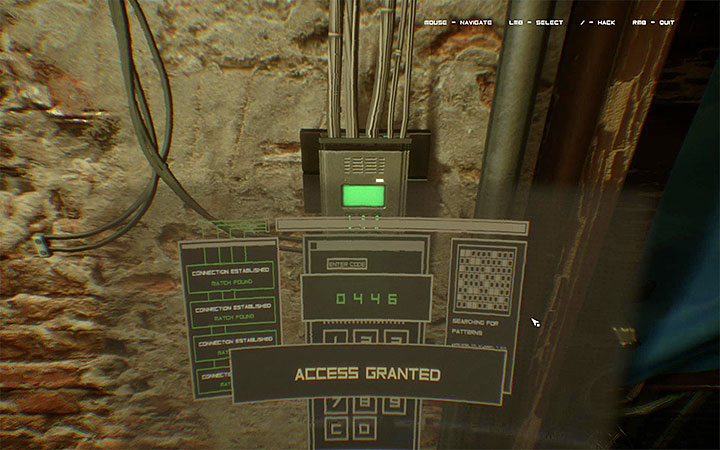 Hacking will reveal the door access code. - Interrogate neighbors and identify the caller | Case #405 Walkthrough - Case #405: Finding Adam - Observer Game Guide