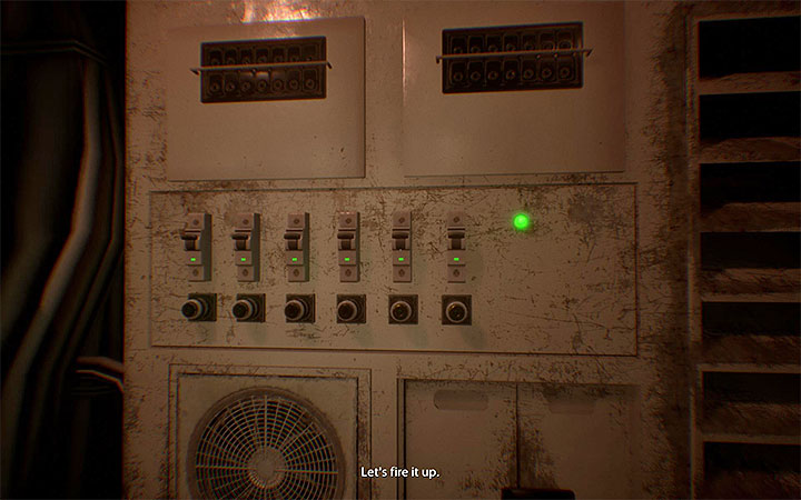 Explore the surrounding corridors, which will take you to the fuse box shown in picture 1 - Restoring the power to the generator | Case #405 Walkthrough - Case #405: Finding Adam - Observer Game Guide