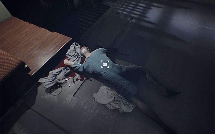 On the way you can, e.g. investigate the corpse - A visit to an old hotel | Case #405 Walkthrough - Case #405: Finding Adam - Observer Game Guide