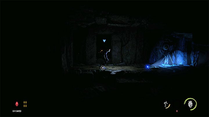 Abe will find the torch lying on the ground shortly after the start of this mission - Oddworld Soulstorm: Meeting with the Keeper, the Sanctum - guide, walkthrough description - 12: The Sanctum - Oddworld Soulstorm Guide