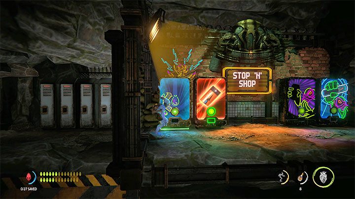 In the same spot where the second Royal Jelly was, there is also a passage to the cave, which is a small separate area - Oddworld Soulstorm: Reaching the Security Station by crane - walkthrough - 15: The Yards - Oddworld Soulstorm Guide