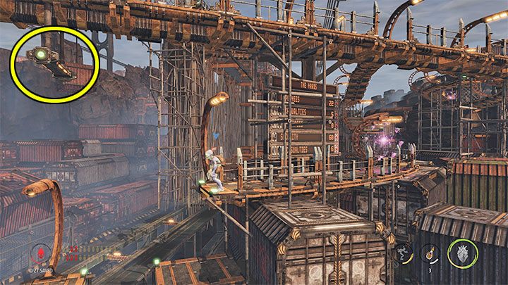 3 - Oddworld Soulstorm: Reaching the Security Station by crane - walkthrough - 15: The Yards - Oddworld Soulstorm Guide
