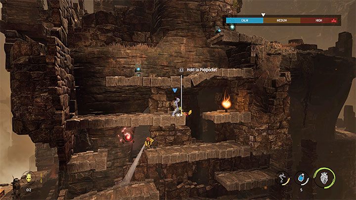 You'll find the secret on the shelf to the right of the first sleeping Slig you encounter - Oddworld Soulstorm Guide