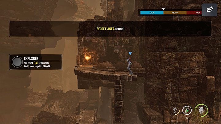 Both secrets are in the same place, and you can find them soon after you leave the location where you used the possession on a Slig for the first time - Oddworld Soulstorm Guide