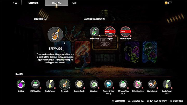 Platinum badge requirements: 10 Sligs were hit with Brewnade bottles - Oddworld Soulstorm: Badges (challenges), the Yards - list, walkthrough - 15: The Yards - Oddworld Soulstorm Guide