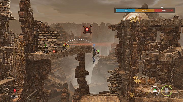 Platinum badge requirements: Capturing 25 Sligs - Oddworld Soulstorm: Badges (challenges), the Blimp - walkthrough - 3: The Blimp - Oddworld Soulstorm Guide