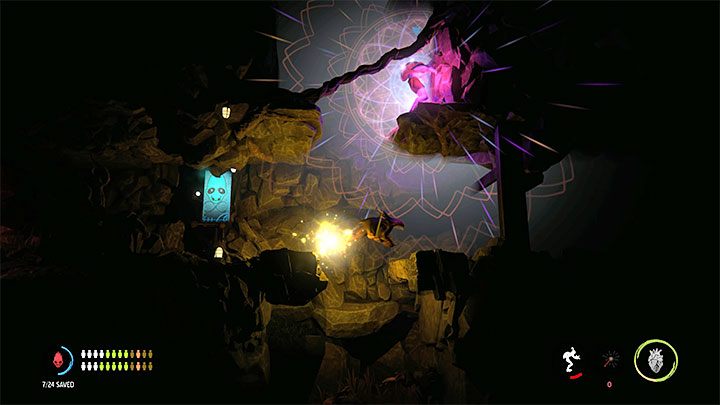 The 3 sleeping creatures on the lower level of the mine might be difficult to avoid - Oddworld Soulstorm: Journey to Phat Station, the Funicular - walkthrough - 4: The Funicular - Oddworld Soulstorm Guide