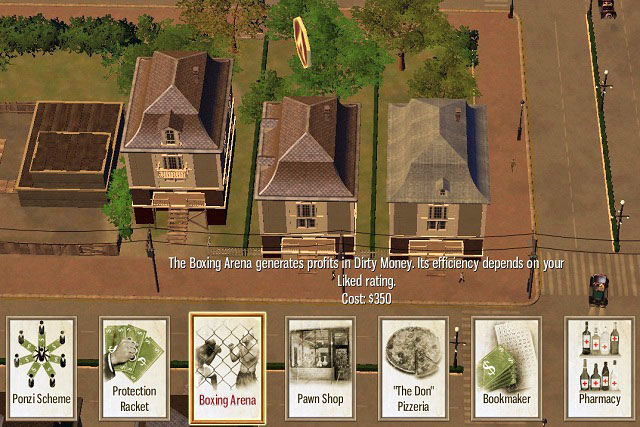 You can send your own people to fight on the Boxing Arena. - Garden Pier - Act II - Omerta: City of Gangsters - Game Guide and Walkthrough