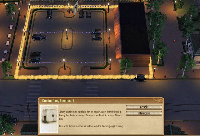 This joint is run by Jimmy Corsini, Big Danny's cousin. - Illinois Ave - Act II - Omerta: City of Gangsters - Game Guide and Walkthrough