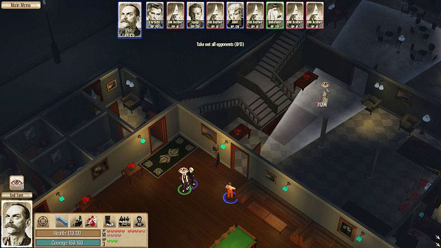 Another white-robed KKK pumped with lead. - North Carolina Ave - Act II - Omerta: City of Gangsters - Game Guide and Walkthrough