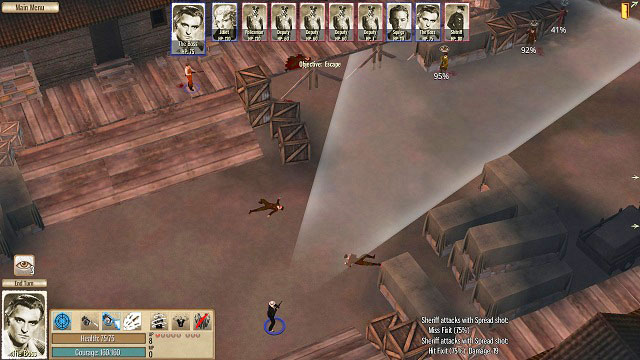 One of few battles in Downtown. - Downtown - Act III - Omerta: City of Gangsters - Game Guide and Walkthrough