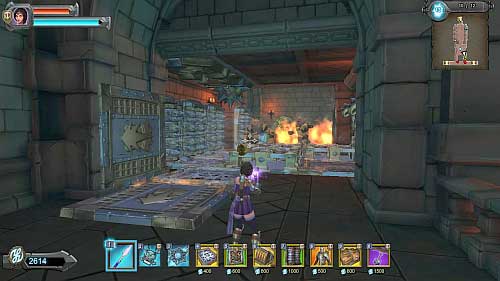 In the fourth wave quickly get down and block one of the passages (P5 or P6) with two barricades and set three barricades in the second one in that way that will create a narrow path near the wall - Level 10 - Corridors - Walkthrough - Orcs Must Die! 2 - Game Guide and Walkthrough