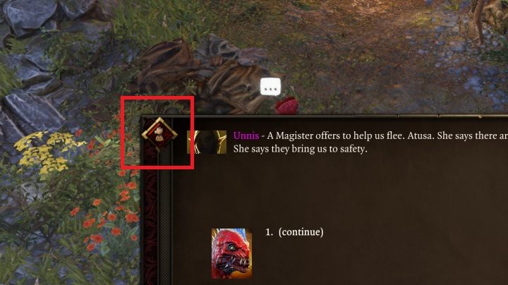 Take a good look on the screenshot above - Dialogues in Divinity Original Sin 2 - Basics - Divinity Original Sin 2 Guide