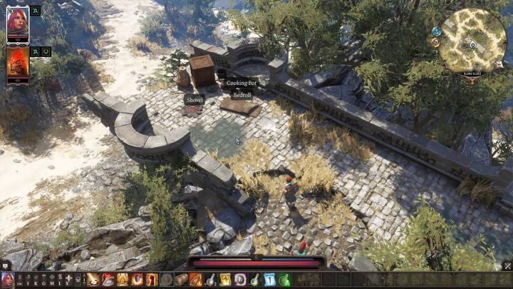 A shovel and a bedroll can be found right in the beginning of the game. - Starting tips for Divinity Original Sin 2 - Tips & Tricks - Divinity Original Sin 2 Guide