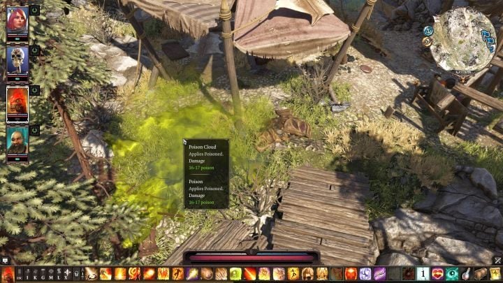 Poison Cloud - it can explode by using Fire effect. - Clouds and combinations in Divinity Original Sin 2 - Effects and combinations - Divinity Original Sin 2 Guide