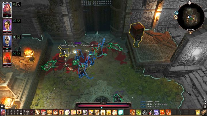 Use Bless spell to remove Curse from the lever. - Fort Joy puzzles | Puzzles and secrets - Puzzles and secrets - Divinity Original Sin 2 Guide