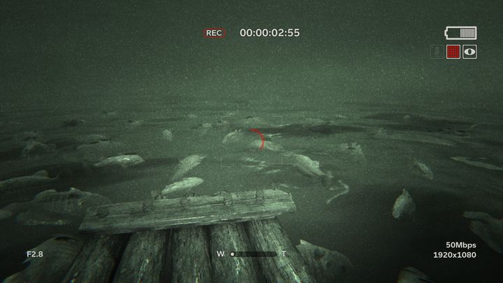 Swim straight ahead - The Lake | Lamentations | Walkthrough - Lamentations - Outlast 2 Game Guide