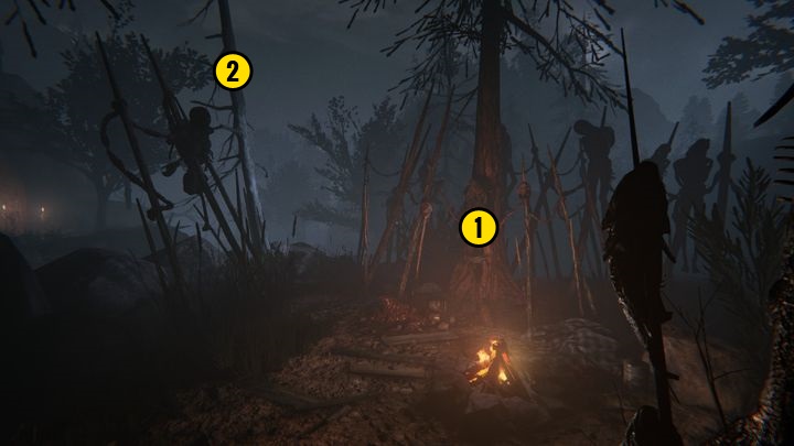 Go up until you reach the place presented above - The Lake | Lamentations | Walkthrough - Lamentations - Outlast 2 Game Guide