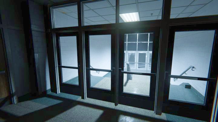Right next, you will find a classroom - Saint Sybil School | Genesis | Walkthrough - Genesis - Outlast 2 Game Guide