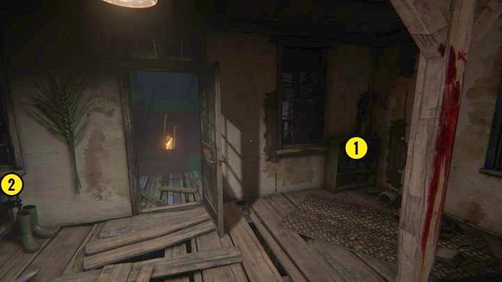 Once youve awoken, wait until the danger passes and exit the building - The Fields | Genesis | Walkthrough - Genesis - Outlast 2 Game Guide