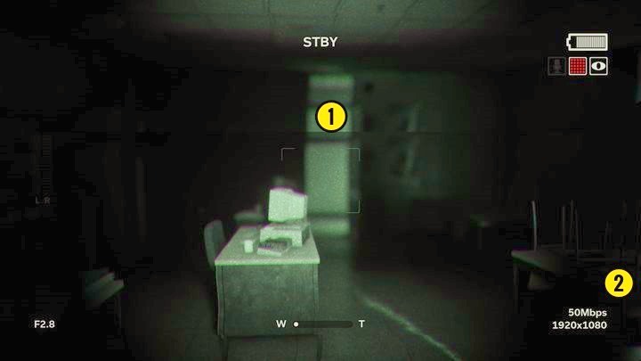 You can exit the small room through another door [1] - Jessicas Death | Genesis | Walkthrough - Genesis - Outlast 2 Game Guide