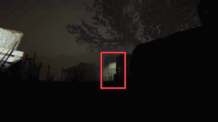 Dont stop even for a second and come out from beneath the building as fast as possible - The Chapel | Genesis | Walkthrough - Genesis - Outlast 2 Game Guide