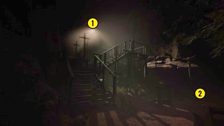 Go straight on and turn right to the path - The Road to the Mine | Genesis | Walkthrough - Genesis - Outlast 2 Game Guide