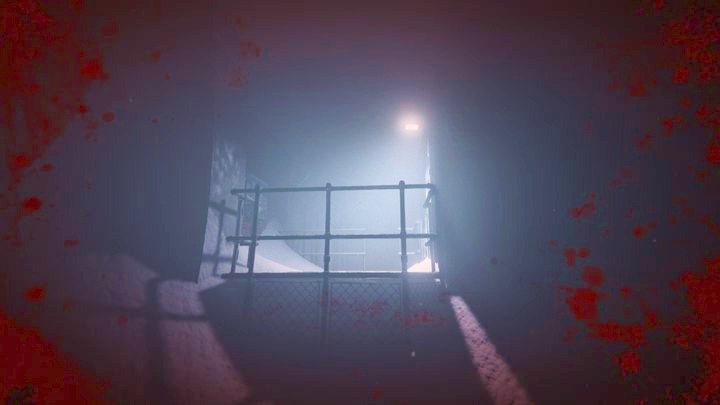 Climb up and cross the railing - The School Roof | Job | Walkthrough - Job - Outlast 2 Game Guide