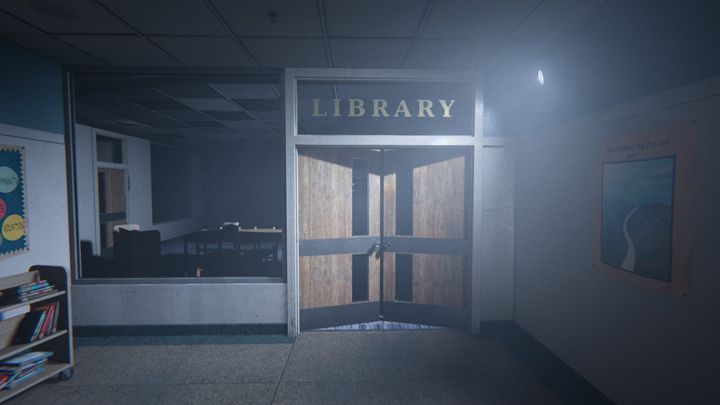 Youll be led to a library that youve had the opportunity to visit earlier - The Library | Judges | Walkthrough - Judges - Outlast 2 Game Guide