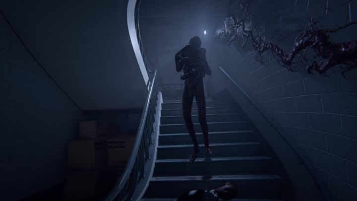 Youll be greeted by a demon staring right at you - Murder Before Suicide | Judges | Walkthrough - Judges - Outlast 2 Game Guide