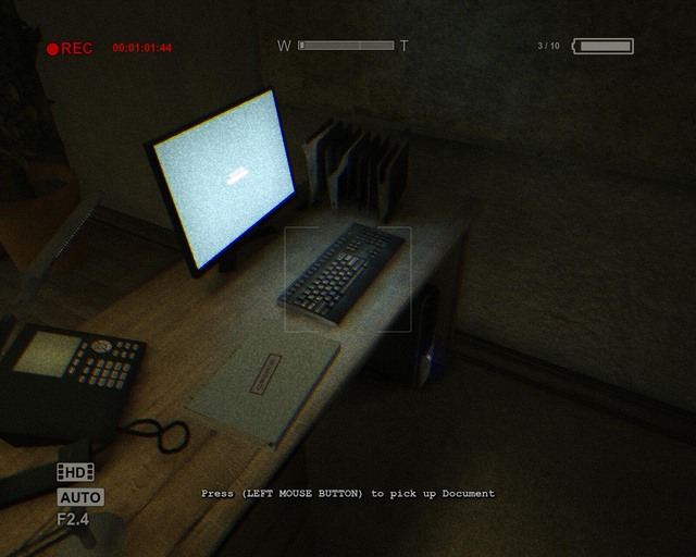 By the computer in the second room of the first corridor - Administration Block | Collectibles - Documents - Collectibles - Documents - Outlast Game Guide & Walkthrough
