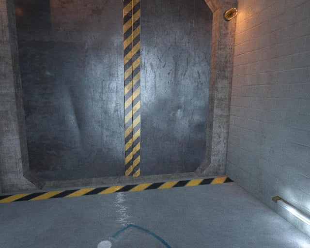 The massive door into the laboratory - Underground Lab | Walkthrough - Walkthrough - Outlast Game Guide & Walkthrough