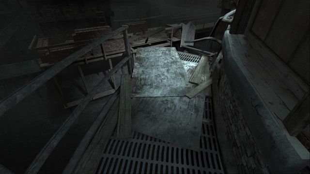 Leap of faith, but an unsuccessful one - Drying Ground - Game Walkthrough - Outlast: Whistleblower - Game Guide and Walkthrough