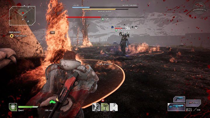 Moloch's last special ability is Immolation - Outriders: Moloch - boss, how to defeat? - Bosses - Outriders Guide