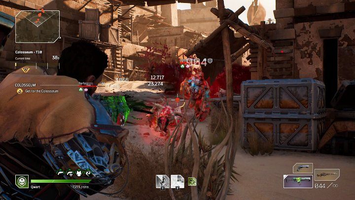 After starting the Expedition, you must make your way through the narrow corridor to the Colosseum - Outriders: Colosseum - walkthrough - Expeditions - Outriders Guide