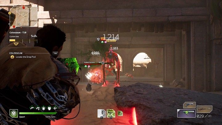 When you deal with the first wave of enemies, many more enemy groups will start coming in from the sides - Outriders: Colosseum - walkthrough - Expeditions - Outriders Guide