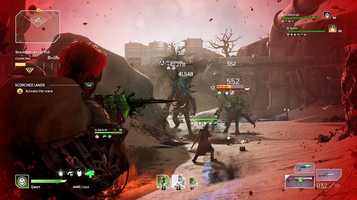 In the final stage of this sequence, up to two Elite Brood Mother creatures will show up on the arena, shielded by a large group of smaller Perforos - Outriders: Scorched Lands - walkthrough - Expeditions - Outriders Guide