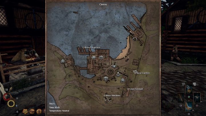 If youre able to use a map efficiently, you can determine the position of the character - Looking to the Future - Outward Walkthrough - Main quests - Outward Guide