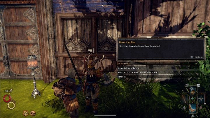 One of the last characters you should talk to is Burac Corillon - Looking to the Future - Outward Walkthrough - Main quests - Outward Guide