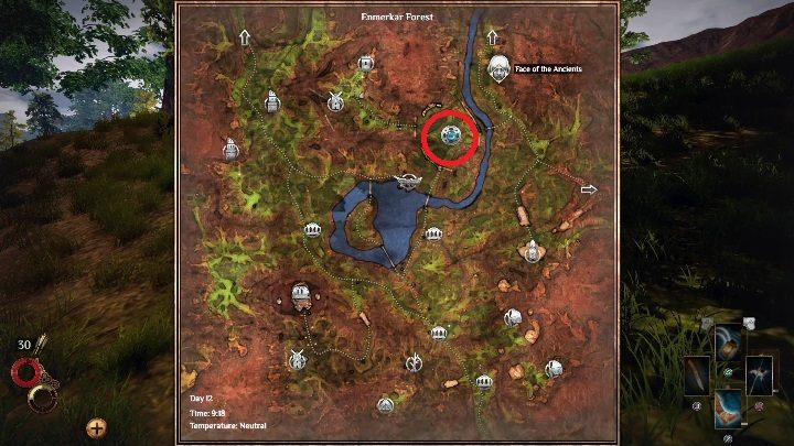 To continue the task, you have to a city of your choosing - Looking to the Future - Outward Walkthrough - Main quests - Outward Guide