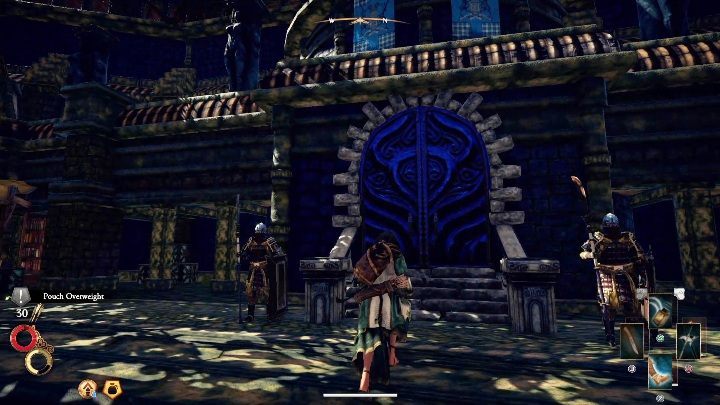 You should go to the Blue Chamber - Mixed Legacies - Outward Walkthrough - Main quests - Outward Guide