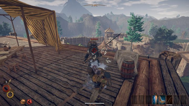 Bandit Captain requires a different tactic - you need to dodge and block the majority of his attacks. - Outward Map - World Atlas - Outward Guide