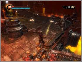 Go past the holes - leave the smelter for now - up the ramp and then down from the other side - Retrieve the Smelter from the Arcanium mine - Walkthrough - Overlord - Game Guide and Walkthrough