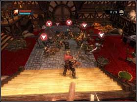 Walk straight ahead, try to kill the halflings in the next room before they wake up and collect the valuables - Retrieve the Food - Walkthrough - Overlord - Game Guide and Walkthrough