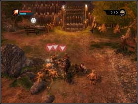 You're in the new area: Slave Camp - Find a Crane for the Tower renovation - Walkthrough - Overlord - Game Guide and Walkthrough