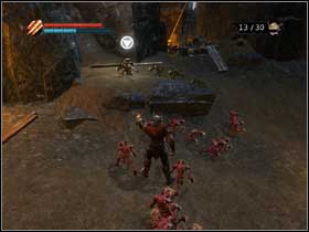 Now move the huge block across from the cage with elves to make a pass - Gain access to the Mother Goddes statue as part of Gnarl's cunning plan - Walkthrough - Overlord - Game Guide and Walkthrough